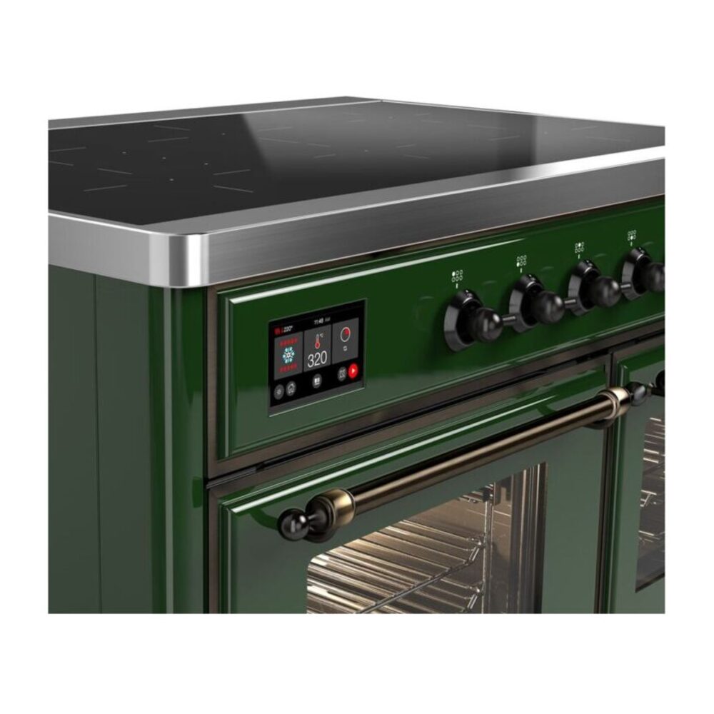 ILVE_UMDI10NS3EGB_Majestic_II_40"_Induction_Range_Front_View