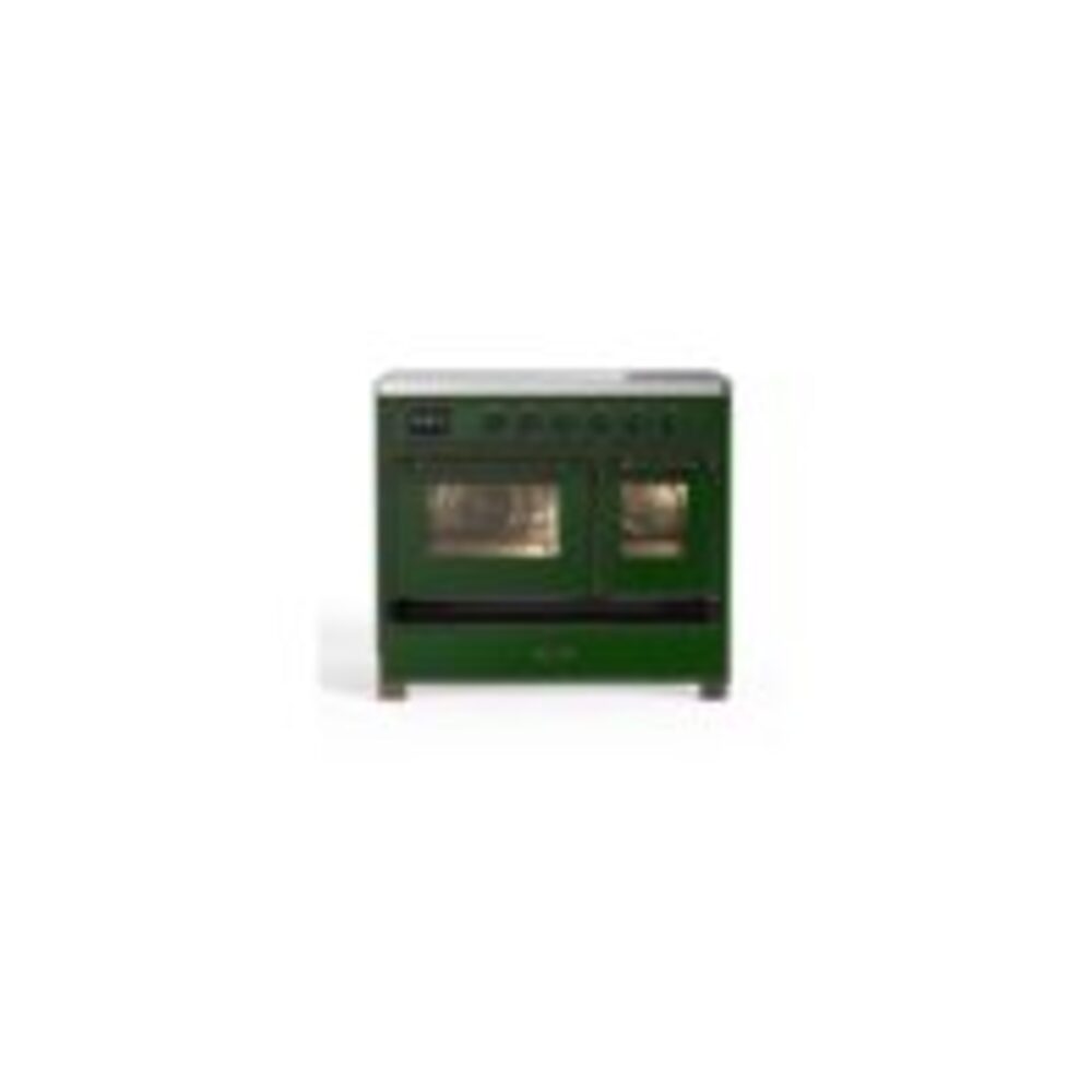 ILVE UMDI10F Majestic II 40 inch Induction Range with 6 Elements, Booster Function, Bridge Control, Residual Heat Indicator