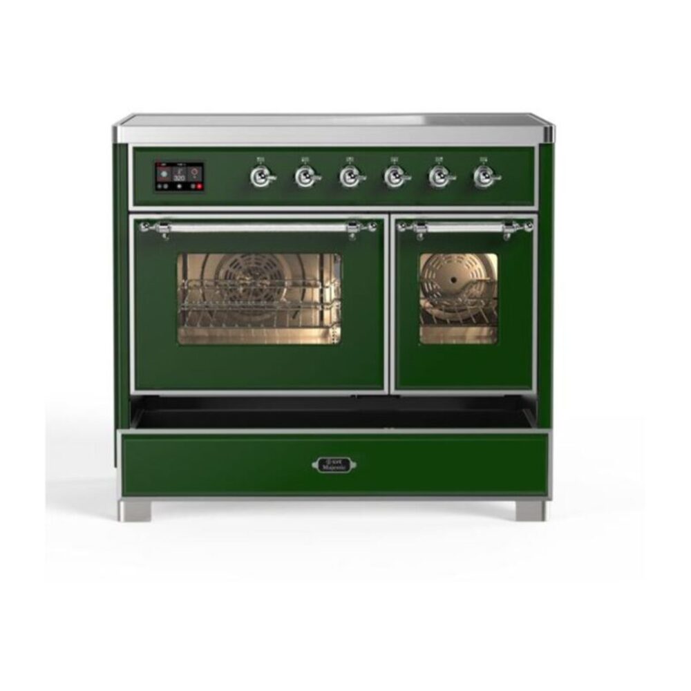 ILVE UMDI10F Majestic II 40 inch Induction Range with 6 Elements, Booster Function, Bridge Control, Residual Heat Indicator