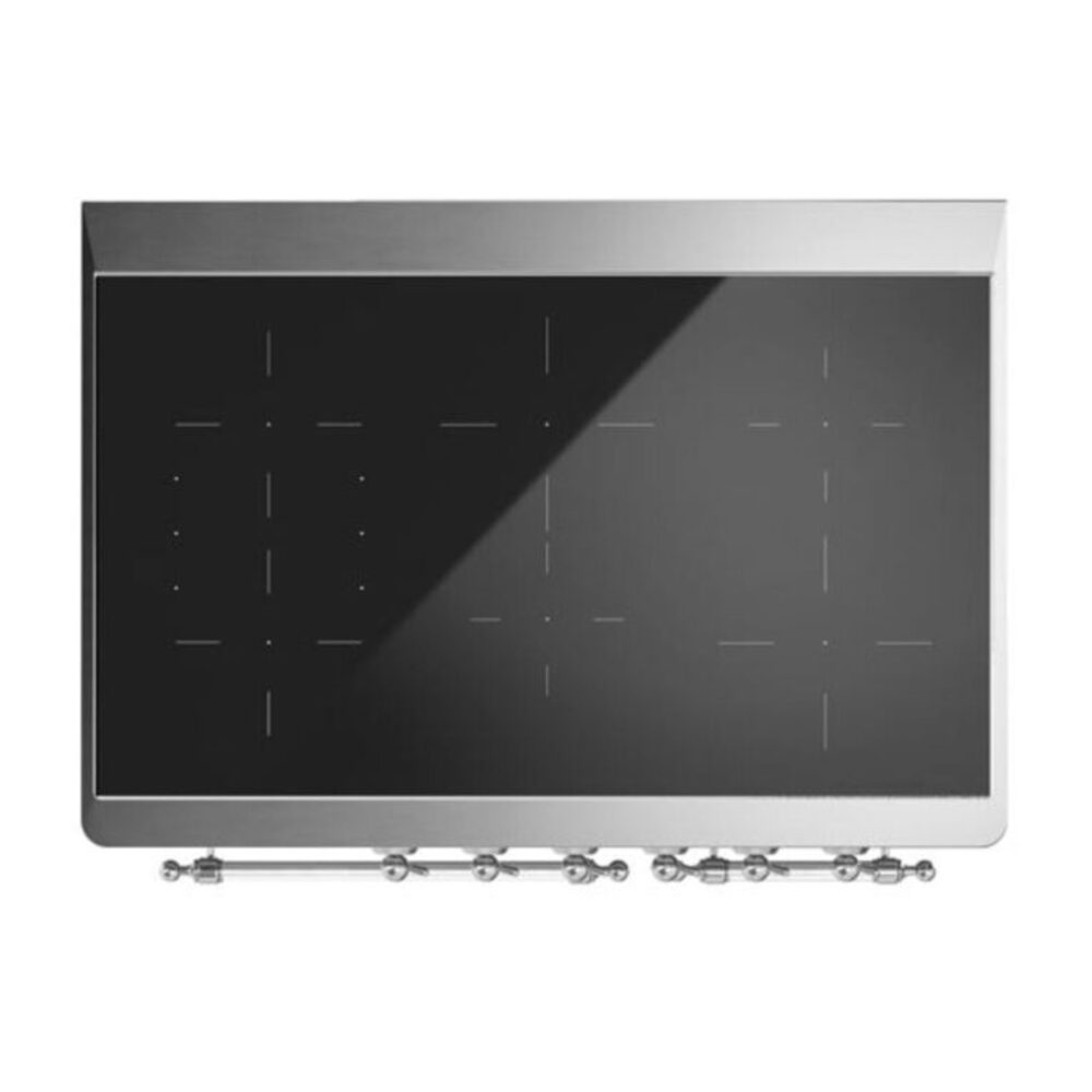 ILVE UMDI10F Majestic II 40 inch Induction Range with 6 Elements, Booster Function, Bridge Control, Residual Heat Indicator