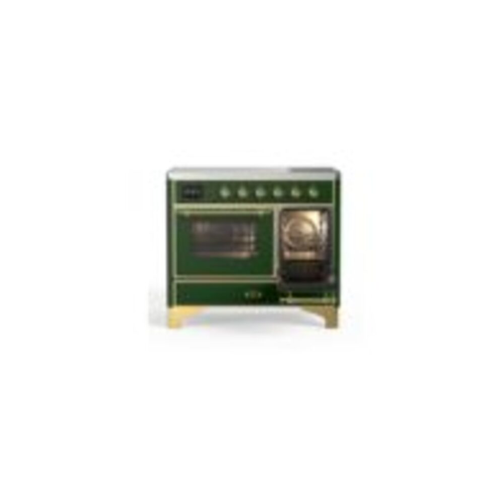 ILVE_UMDI10NS3EGG_Majestic_II_40"_Induction_Range_Right_Angle