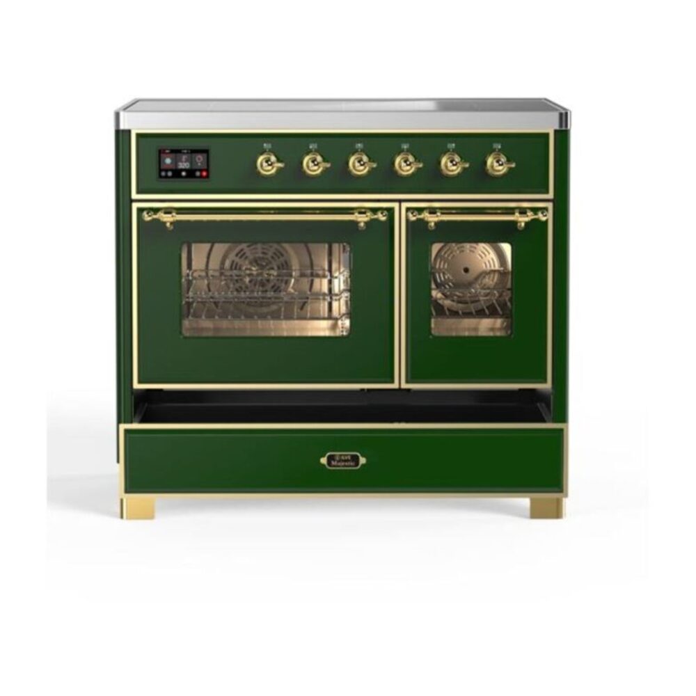 ILVE UMDI10F Majestic II 40 inch Induction Range with 6 Elements, Booster Function, Bridge Control, Residual Heat Indicator