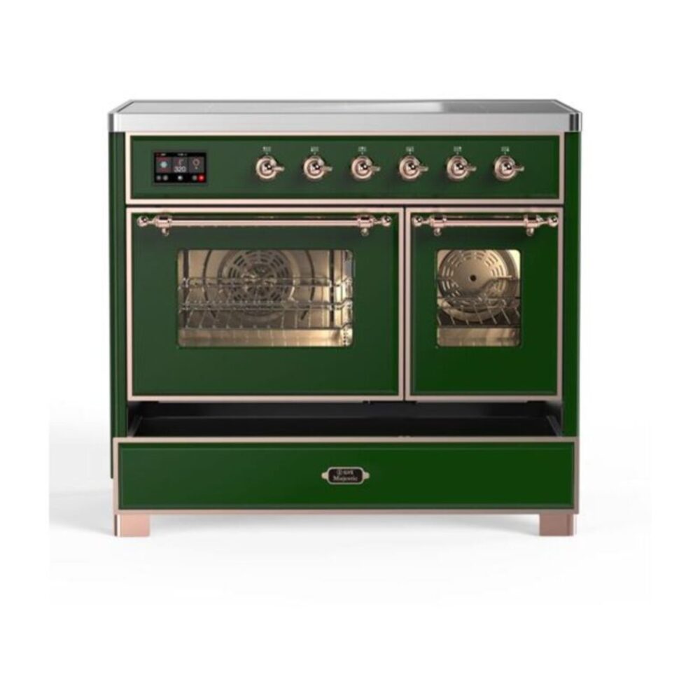 ILVE UMDI10F Majestic II 40 inch Induction Range with 6 Elements, Booster Function, Bridge Control, Residual Heat Indicator