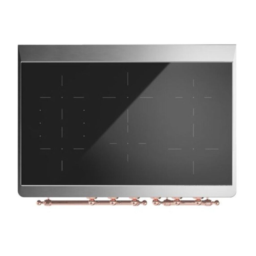 ILVE UMDI10F Majestic II 40 inch Induction Range with 6 Elements, Booster Function, Bridge Control, Residual Heat Indicator