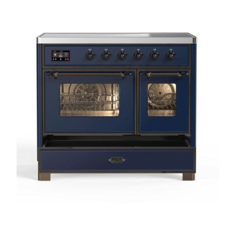 ILVE UMDI10F Majestic II 40 inch Induction Range with 6 Elements, Booster Function, Bridge Control, Residual Heat Indicator