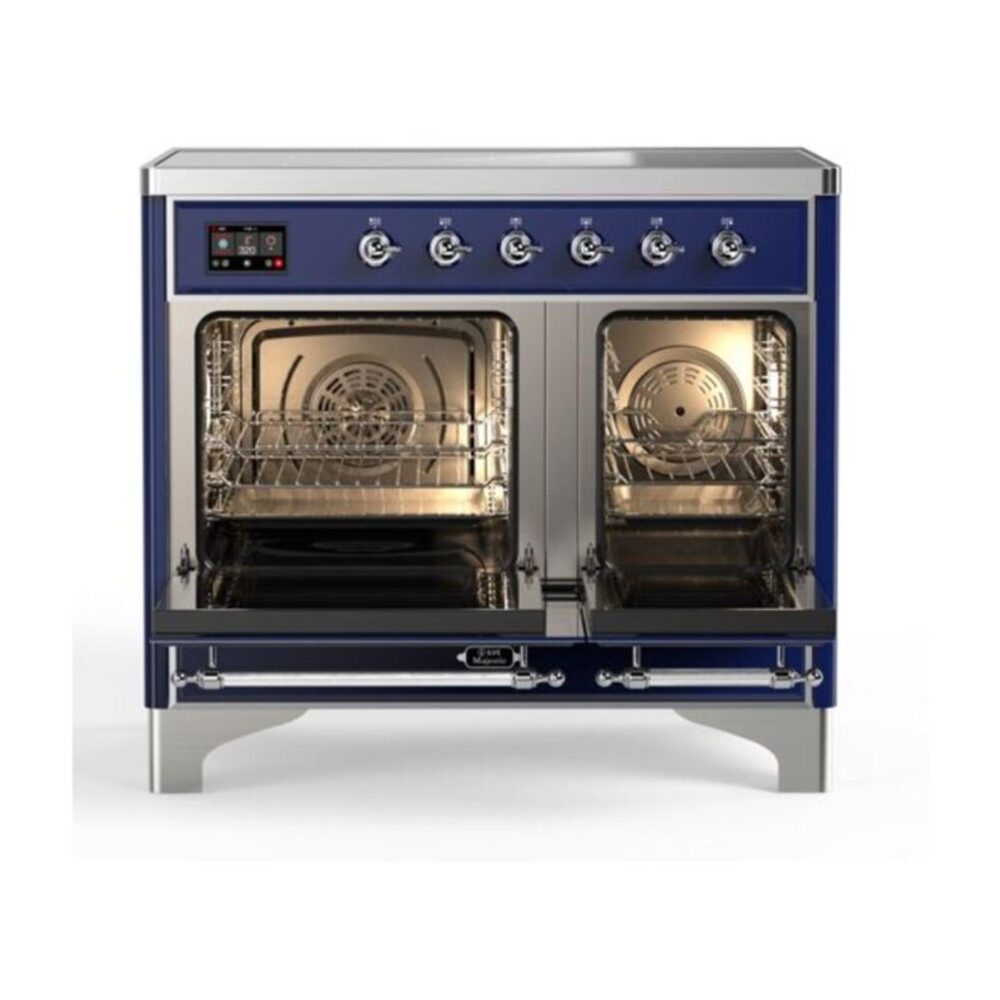ILVE_UMDI10NS3MBC_Majestic_II_40"_Induction_Range_oven_opened