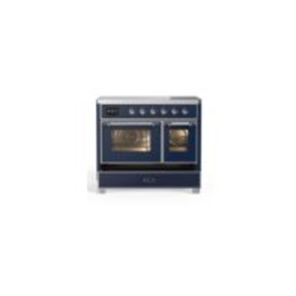 ILVE_UMDI10NS3MBC_Majestic_II_40"_Induction_Range_drawer_opened