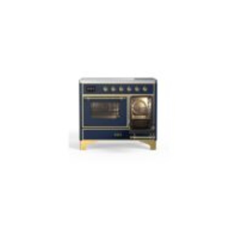 ILVE_UMDI10NS3MBG_Majestic_II_40"_Induction_Range_Right_Angle