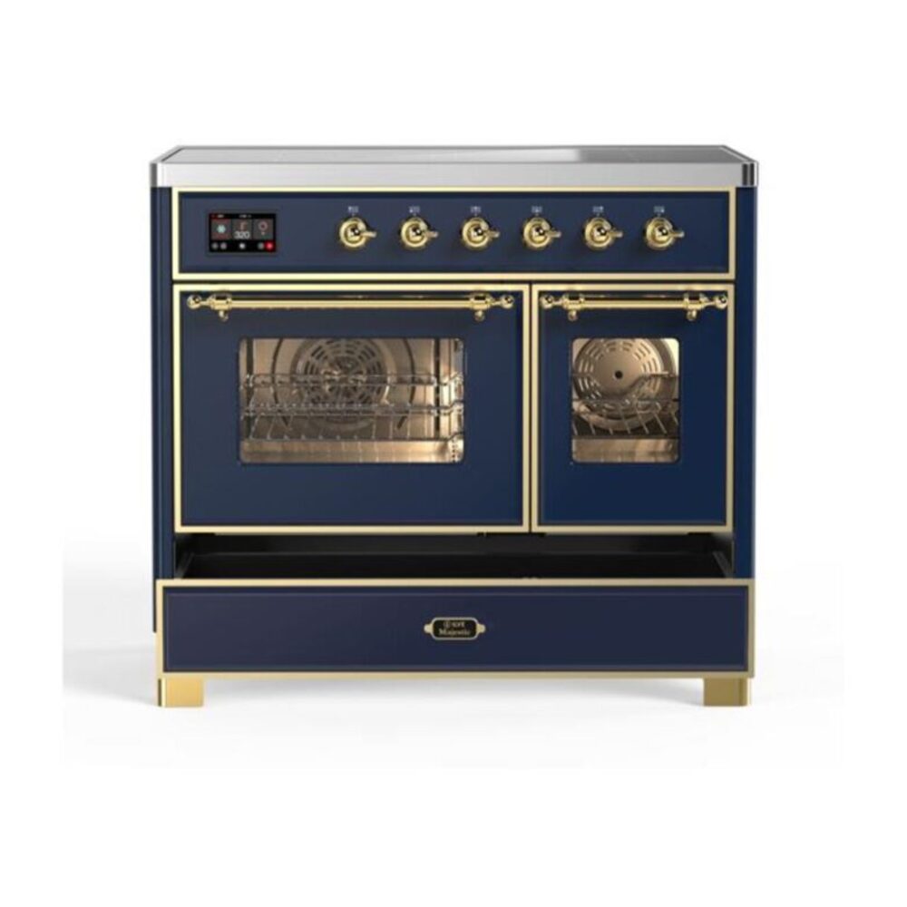 ILVE UMDI10F Majestic II 40 inch Induction Range with 6 Elements, Booster Function, Bridge Control, Residual Heat Indicator
