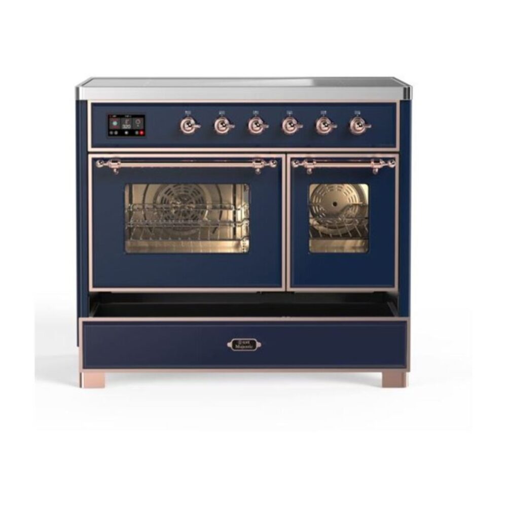 ILVE UMDI10F Majestic II 40 inch Induction Range with 6 Elements, Booster Function, Bridge Control, Residual Heat Indicator