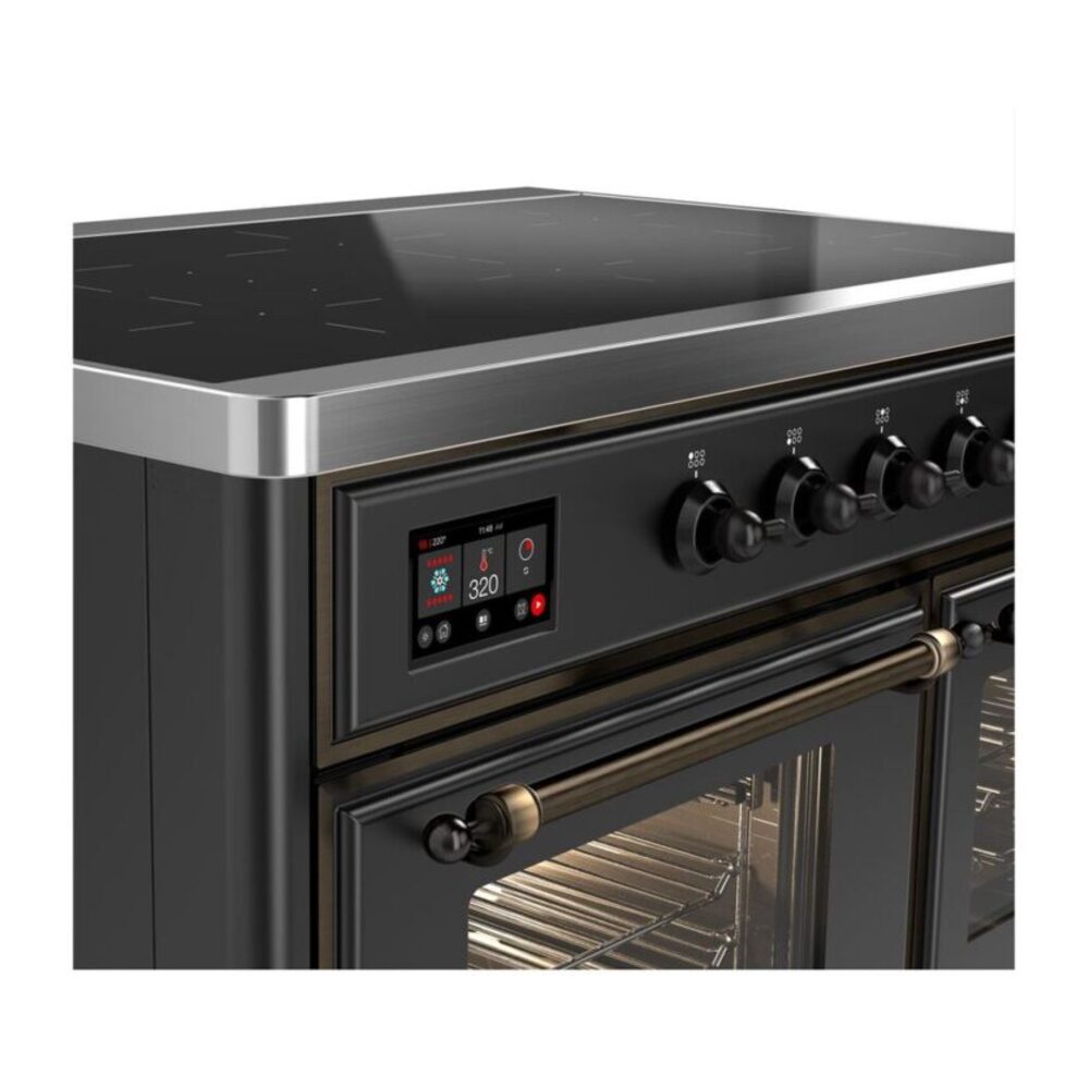 ILVE_UMDI10NS3MGB_Majestic_II_40"_Induction_Range_Front_View