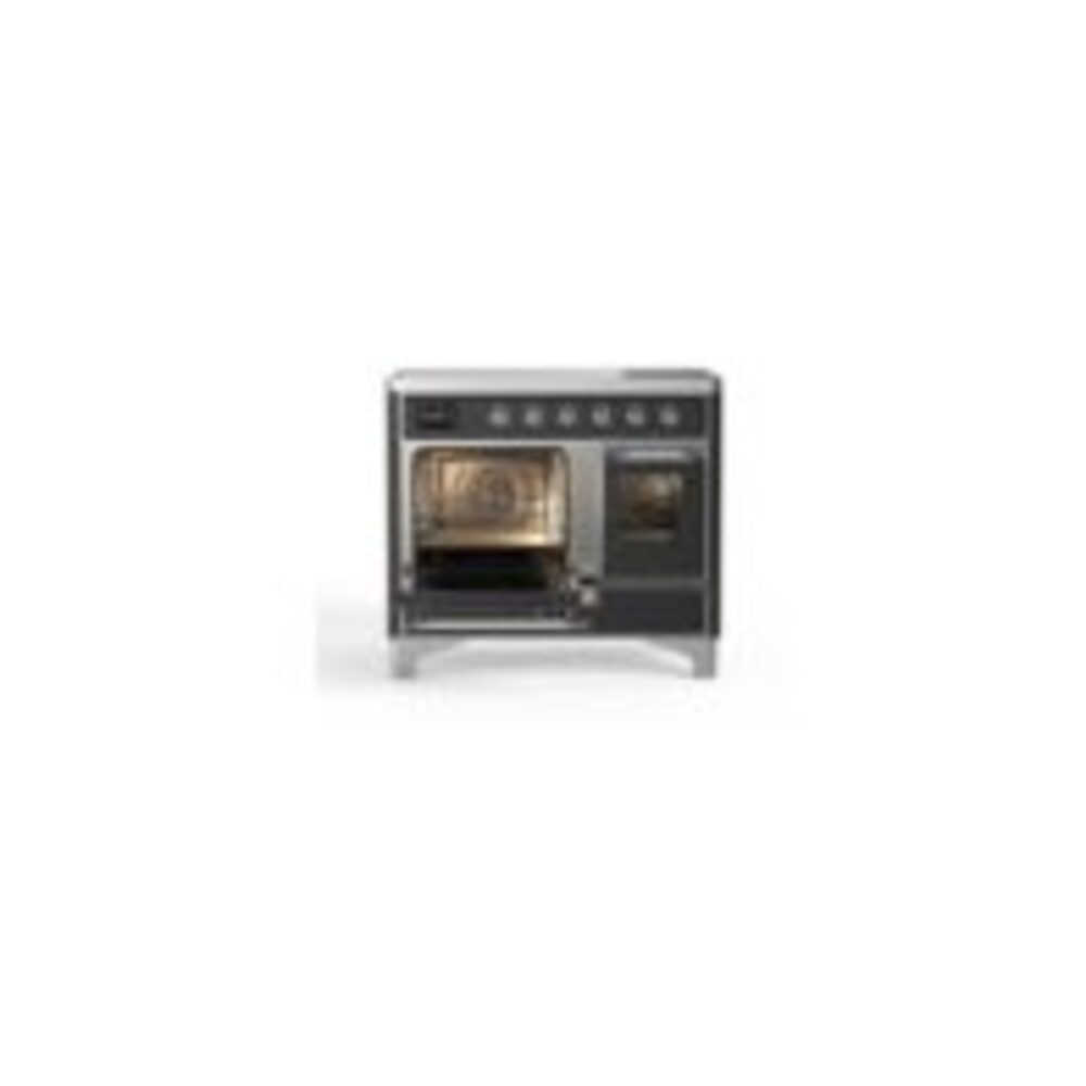 ILVE_UMDI10NS3MGC_Majestic_II_40"_Induction_Range_oven_opened