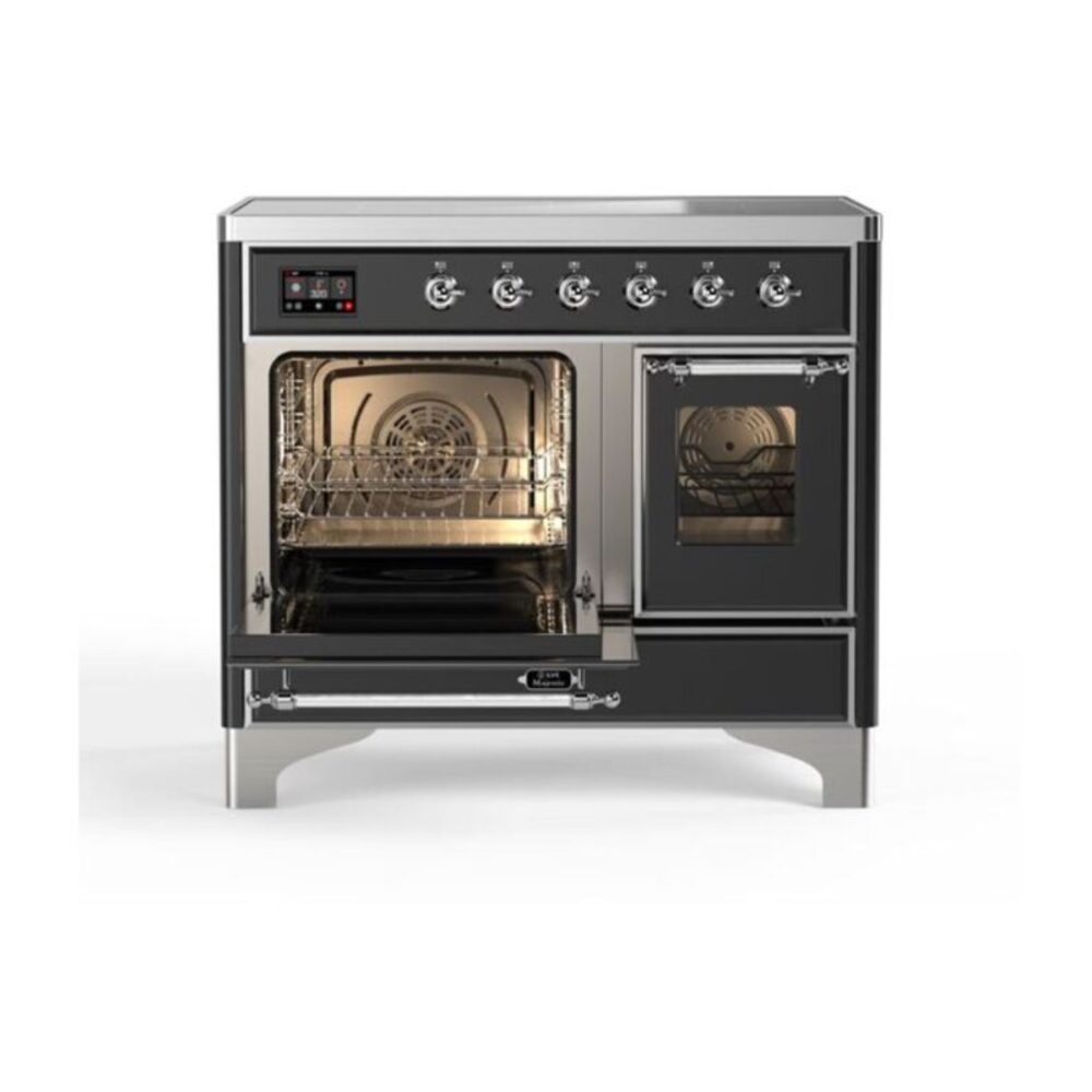 ILVE_UMDI10NS3MGC_Majestic_II_40"_Induction_Range_oven_opened