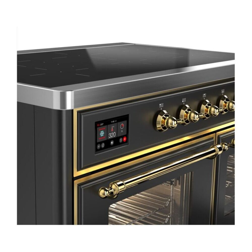 ILVE_UMDI10NS3MGG_Majestic_II_40"_Induction_Range_Front_View