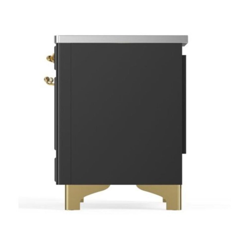 ILVE UMDI10F Majestic II 40 inch Induction Range with 6 Elements, Booster Function, Bridge Control, Residual Heat Indicator