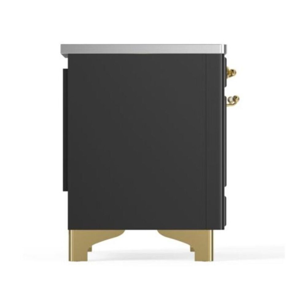ILVE UMDI10F Majestic II 40 inch Induction Range with 6 Elements, Booster Function, Bridge Control, Residual Heat Indicator