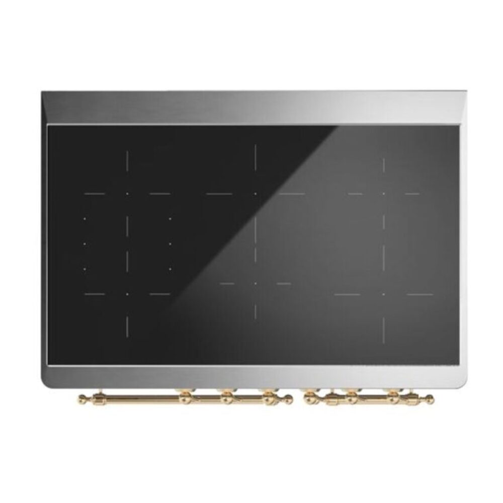 ILVE UMDI10F Majestic II 40 inch Induction Range with 6 Elements, Booster Function, Bridge Control, Residual Heat Indicator
