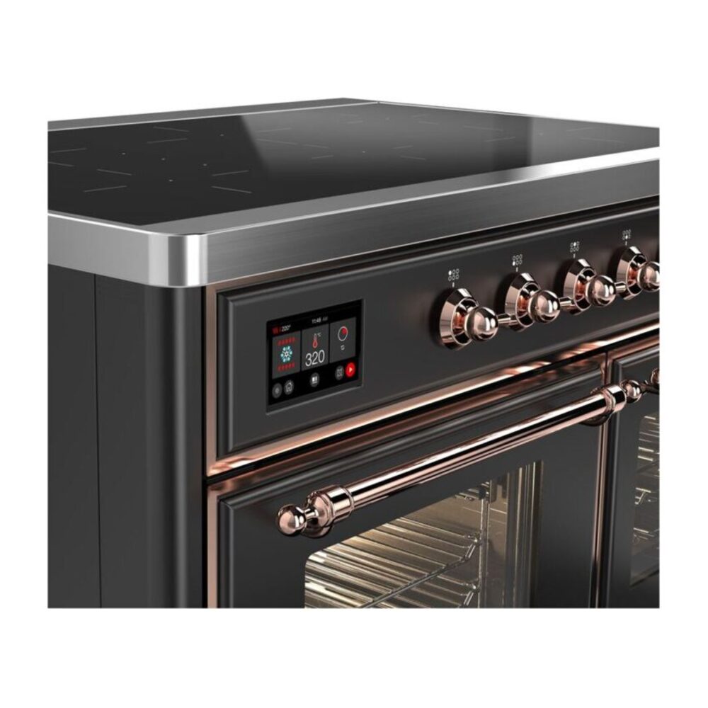 ILVE_UMDI10NS3MGP_Majestic_II_40"_Induction_Range_Front_View