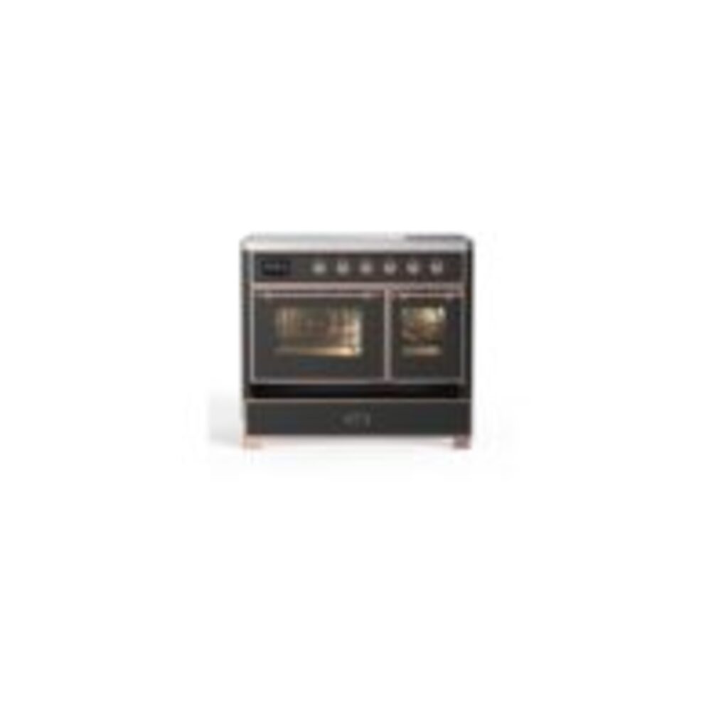 ILVE UMDI10F Majestic II 40 inch Induction Range with 6 Elements, Booster Function, Bridge Control, Residual Heat Indicator