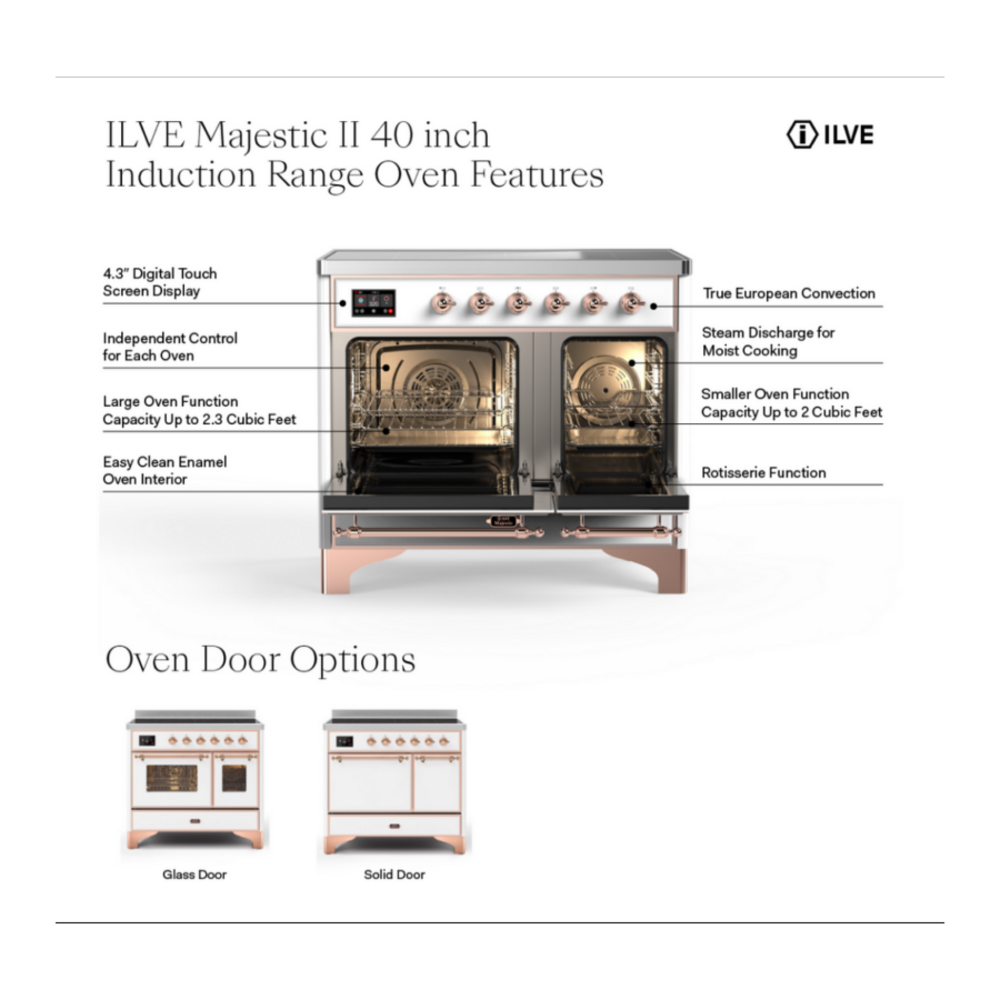 ILVE UMDI10F oven features