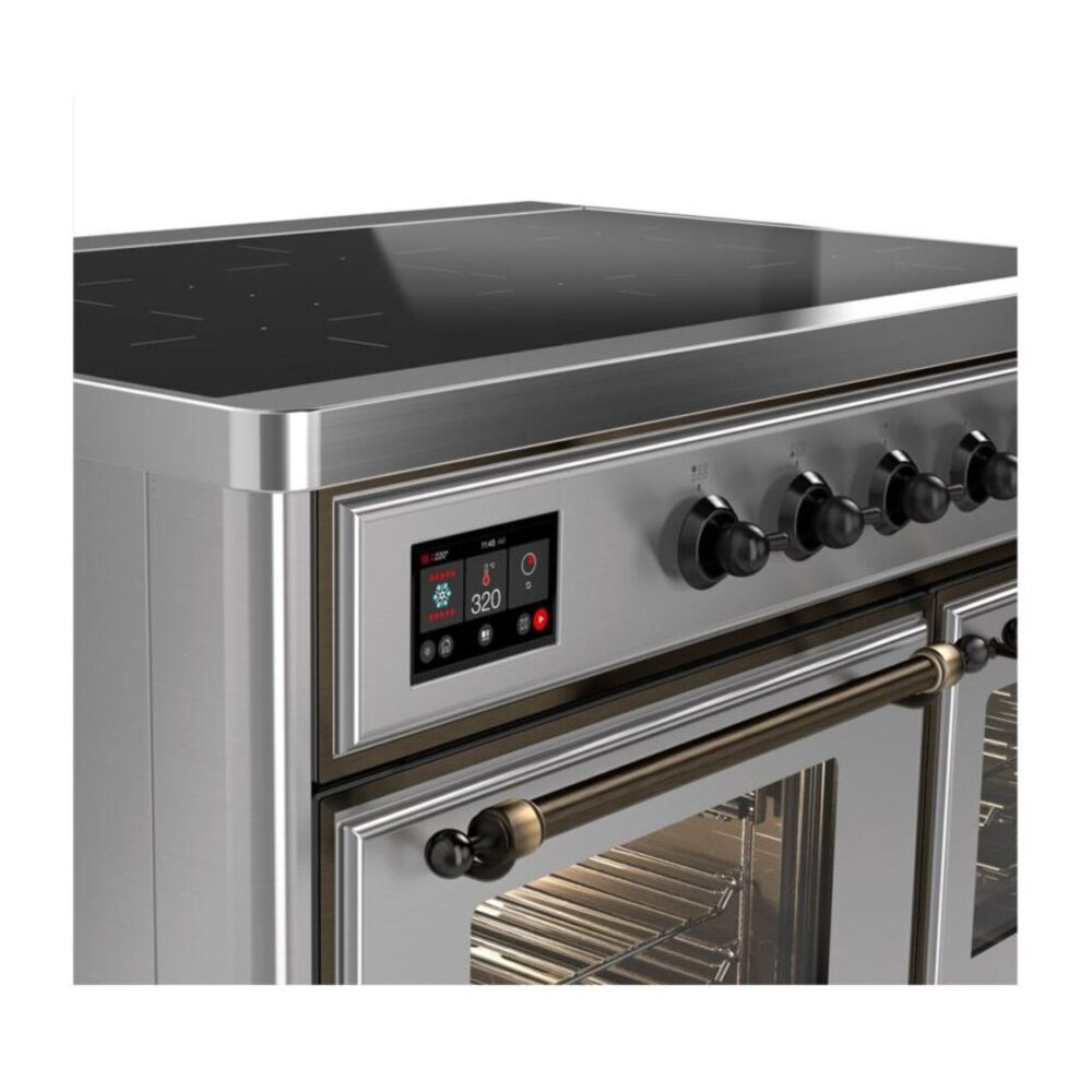 ILVE_UMDI10NS3SSB_Majestic_II_40_Induction_Range_Front_View