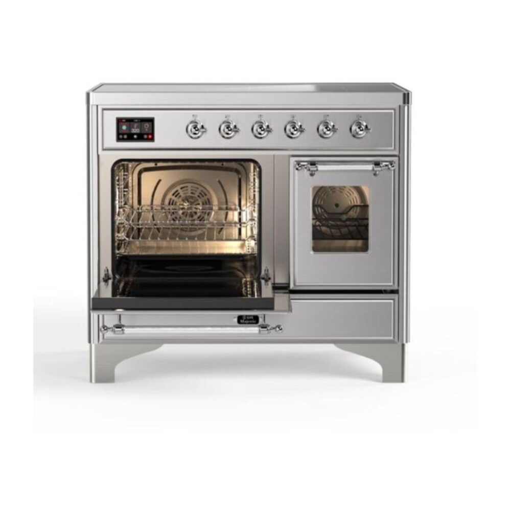 ILVE_UMDI10NS3SSC_Majestic_II_40"_Induction_Range_left_oven