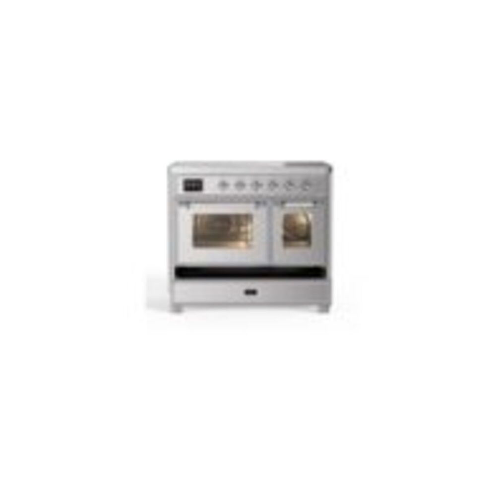 ILVE_UMDI10NS3SSC_Majestic_II_40"_Induction_Range_drawer_opened