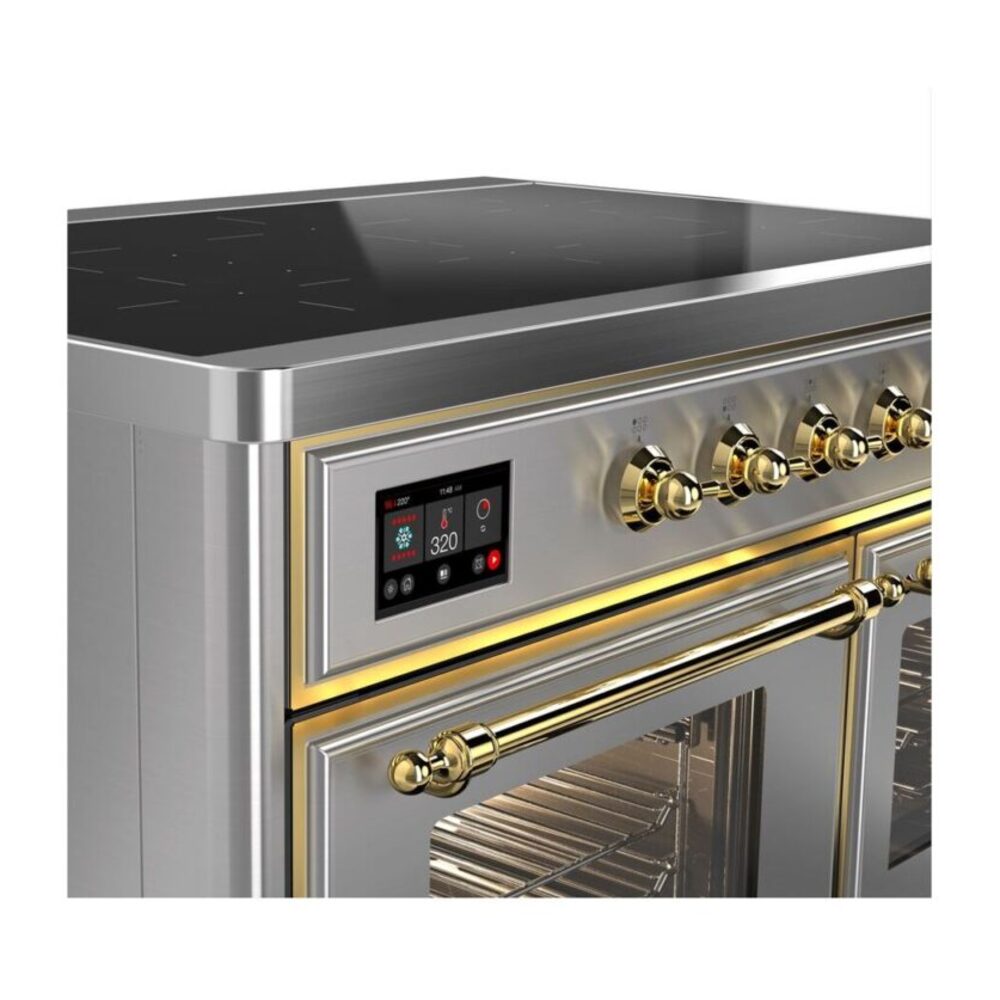 ILVE_UMDI10NS3SSG_Majestic_II_40"_Induction_Range_Front_View