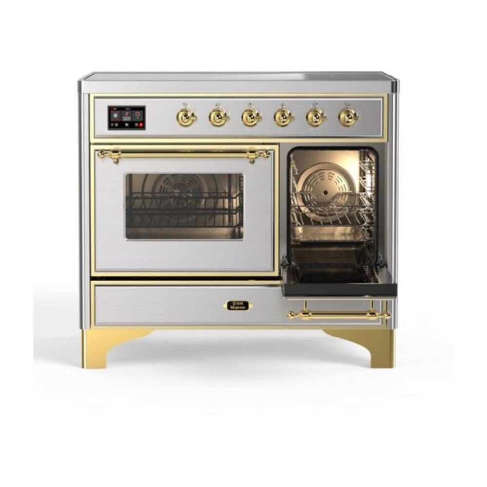 ILVE_UMDI10NS3SSG_Majestic_II_40"_Induction_Range_Right_Angle