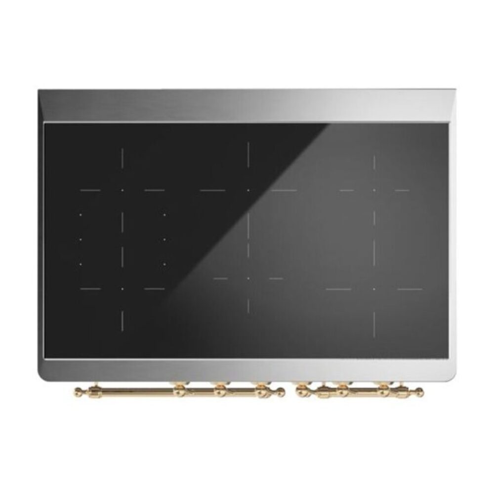 ILVE UMDI10F Majestic II 40 inch Induction Range with 6 Elements, Booster Function, Bridge Control, Residual Heat Indicator