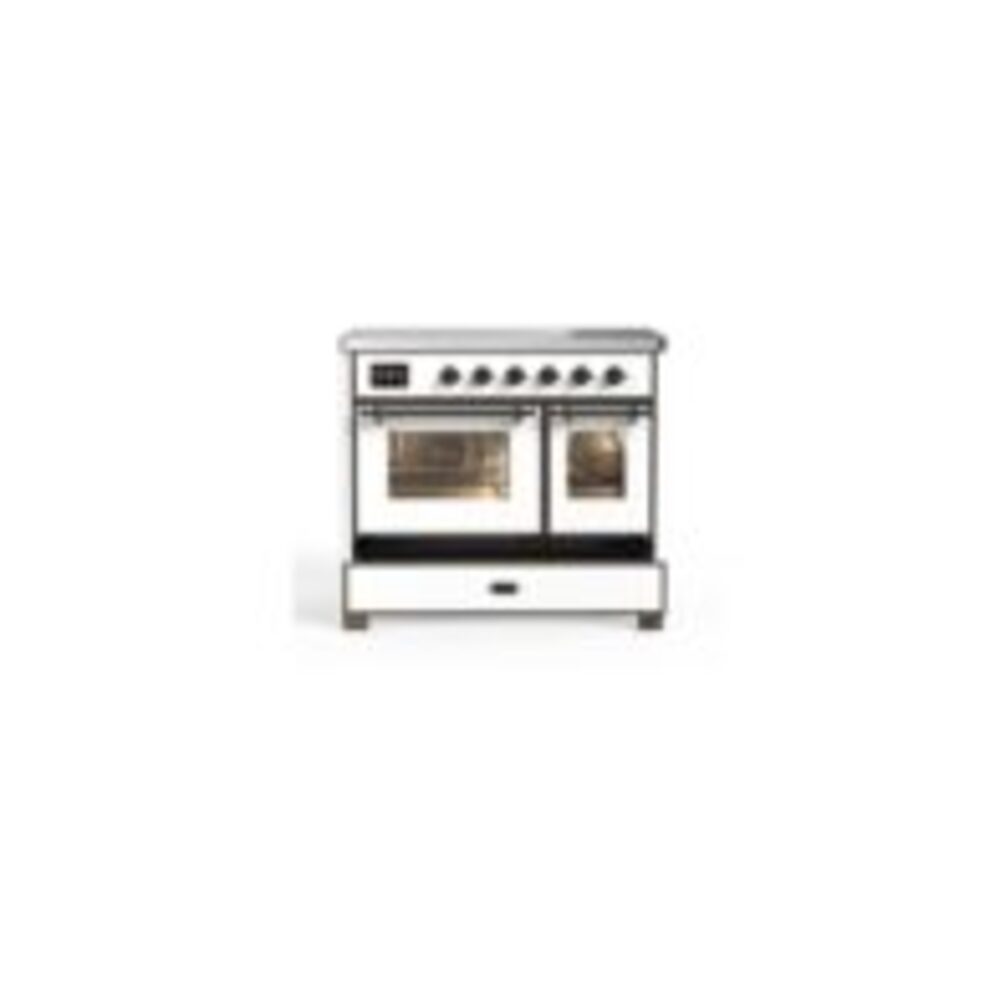 ILVE UMDI10F Majestic II 40 inch Induction Range with 6 Elements, Booster Function, Bridge Control, Residual Heat Indicator