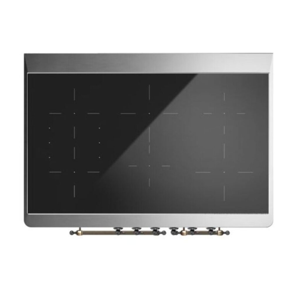 ILVE UMDI10F Majestic II 40 inch Induction Range with 6 Elements, Booster Function, Bridge Control, Residual Heat Indicator