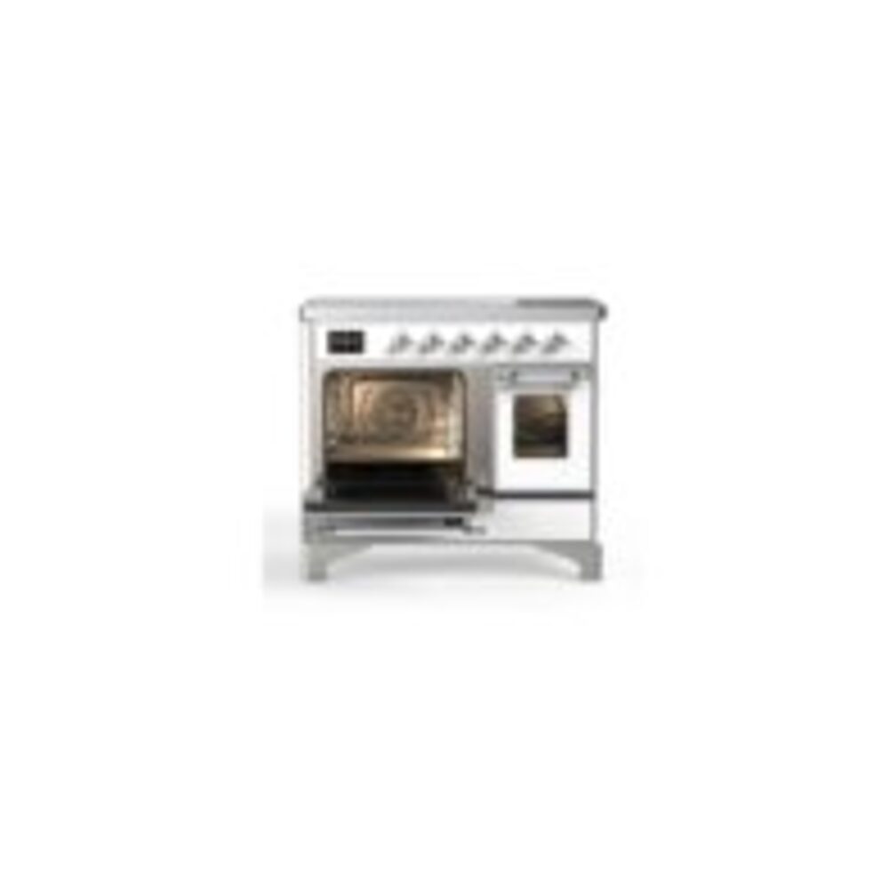 ILVE_UMDI10NS3WHC_Majestic_II_40"_Induction_Range_oven_opened