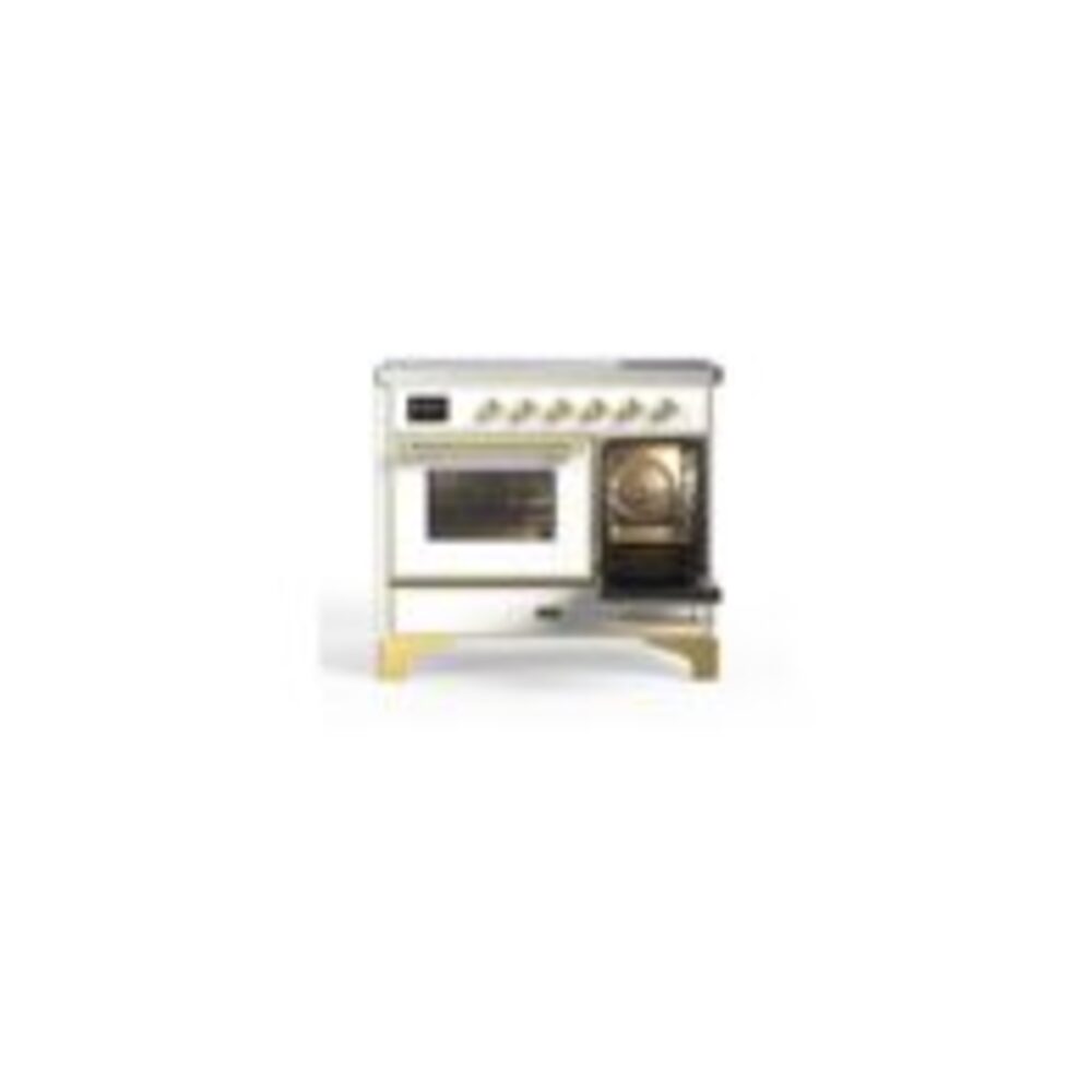 ILVE_UMDI10NS3WHG_Majestic_II_40"_Induction_Range_Right_Angle