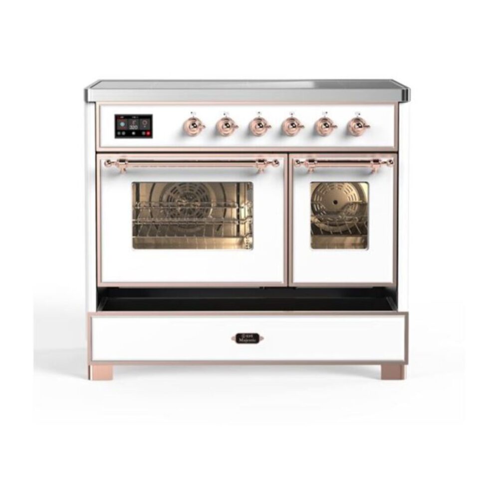 ILVE UMDI10F Majestic II 40 inch Induction Range with 6 Elements, Booster Function, Bridge Control, Residual Heat Indicator