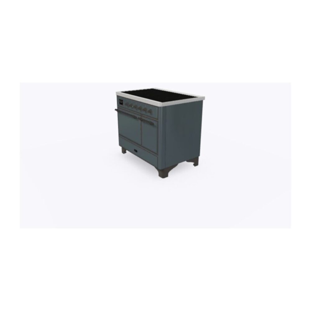 ILVE_UMDI10QNS3BGB_Majestic_II_40"_Induction_Range_Right_Angle