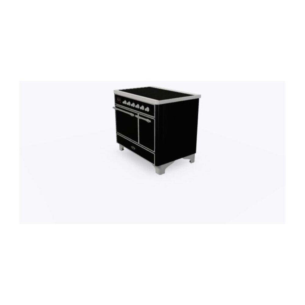ILVE_UMDI10QNS3BKC_Majestic_II_40"_Induction_Range_Right_Angle