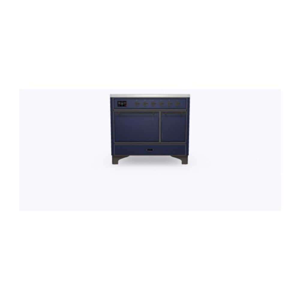 ILVE_UMDI10QNS3MBB_Majestic_II_40"_Induction_Range_Front_View