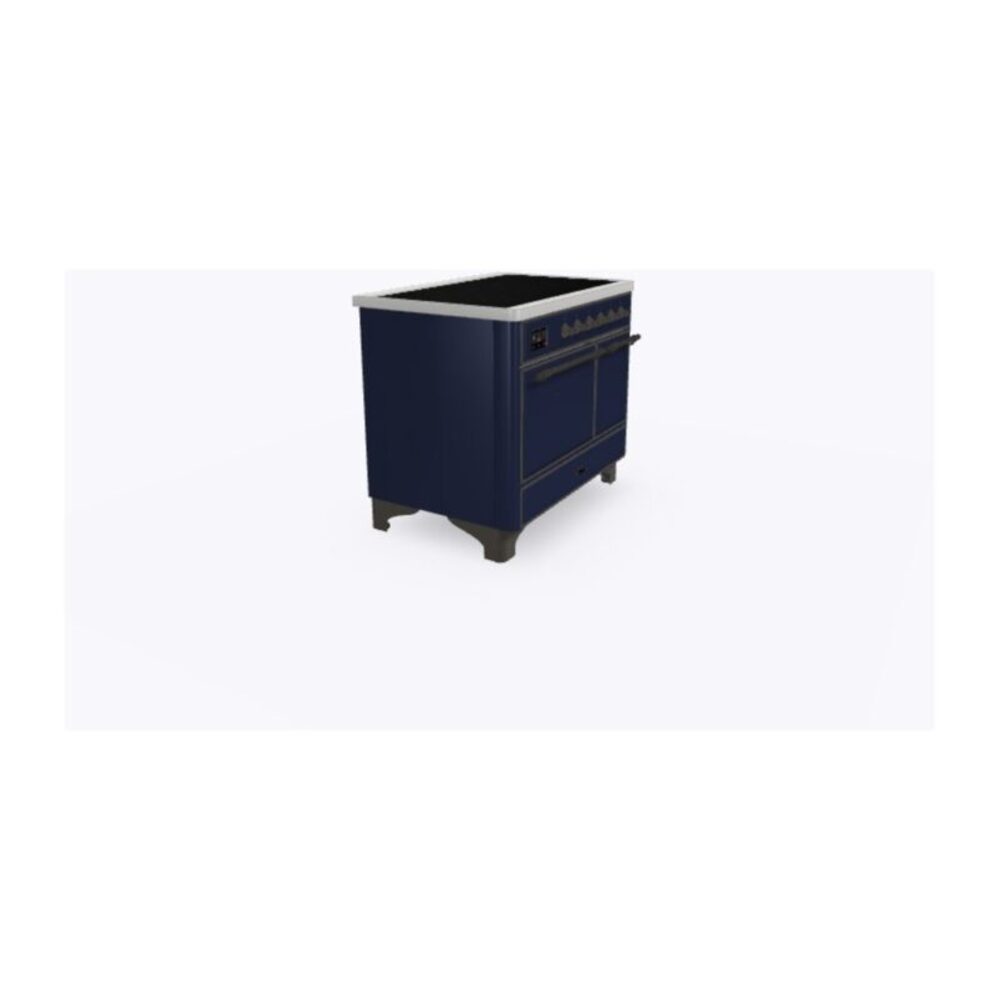 ILVE_UMDI10QNS3MBB_Majestic_II_40"_Induction_Range_Left_Angle