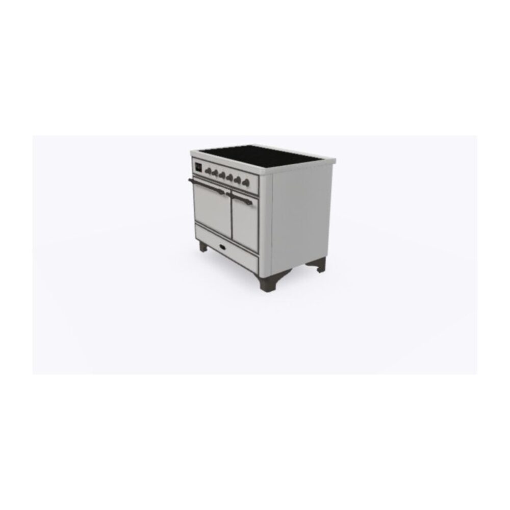 ILVE_UMDI10QNS3SSB_Majestic_II_40"_Induction_Range_Right_Angle