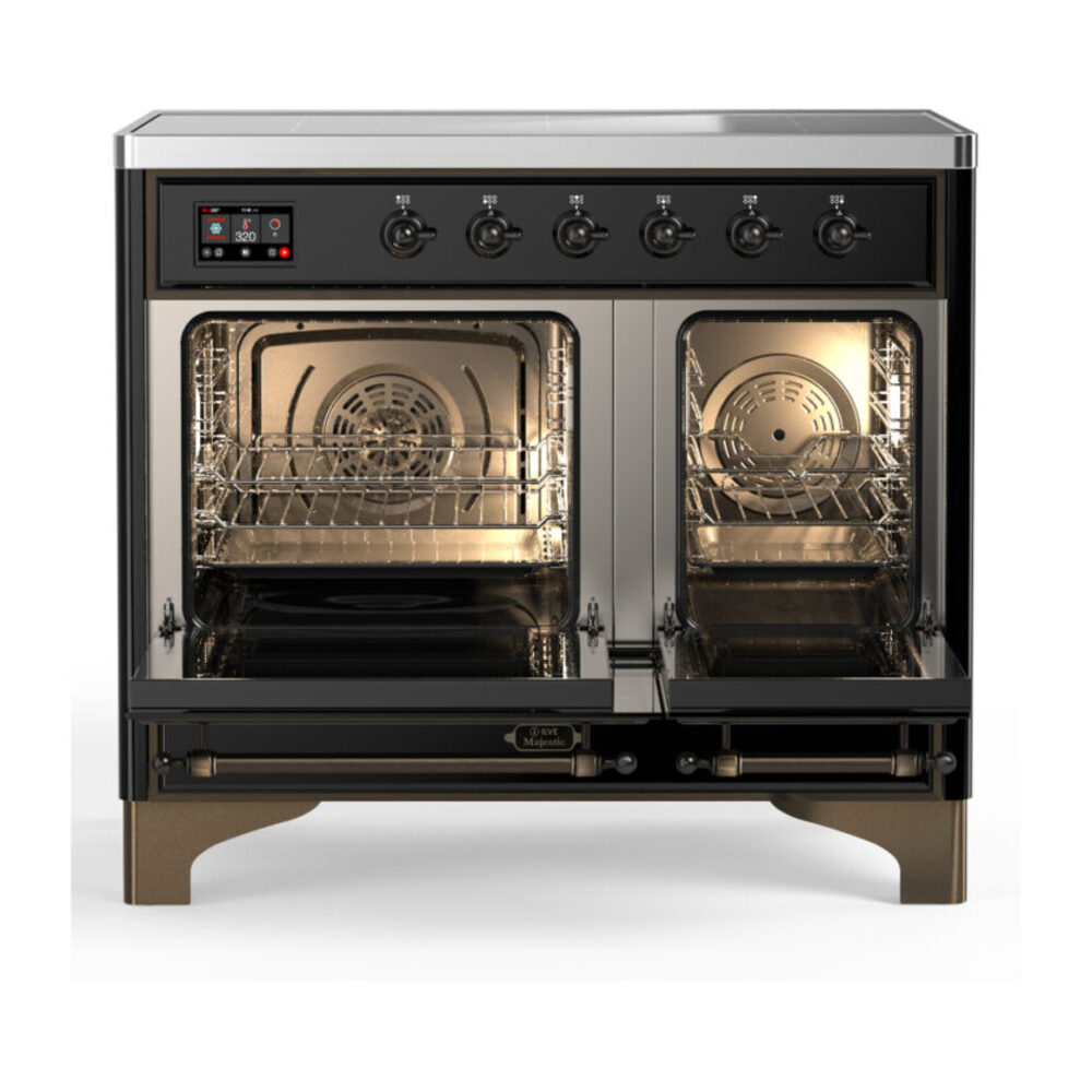 ILVE-UMDIB40NR3BKB-Double Oven Open View