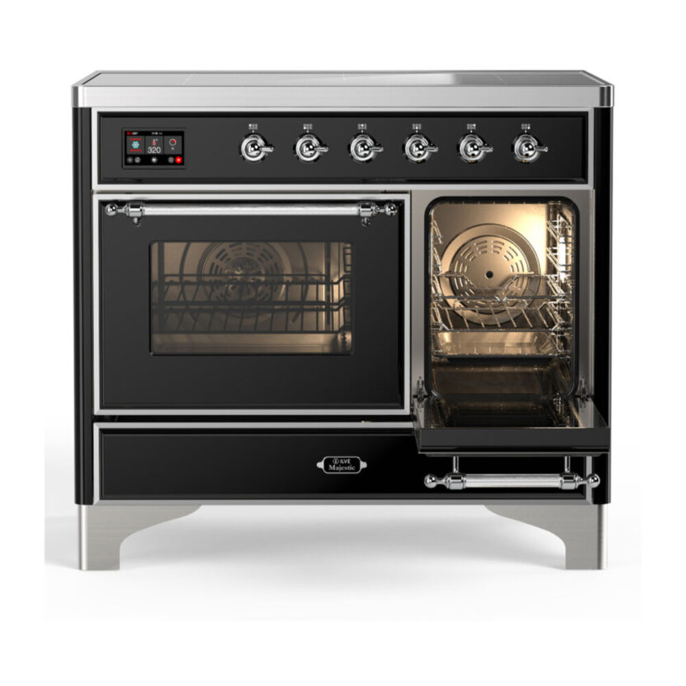 ILVE-UMDIB40NR3BKC-Secondary Oven Open View