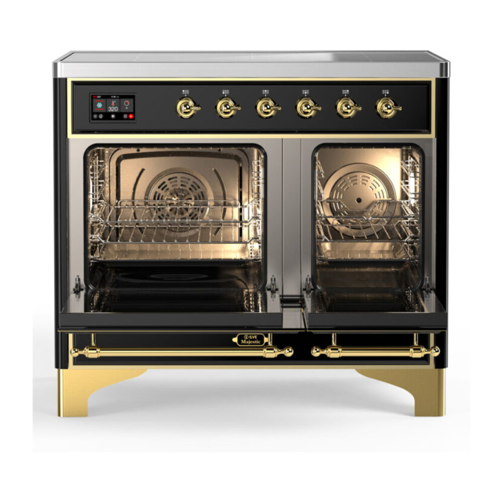 ILVE-UMDIB40NR3BKG-Double Oven Open View