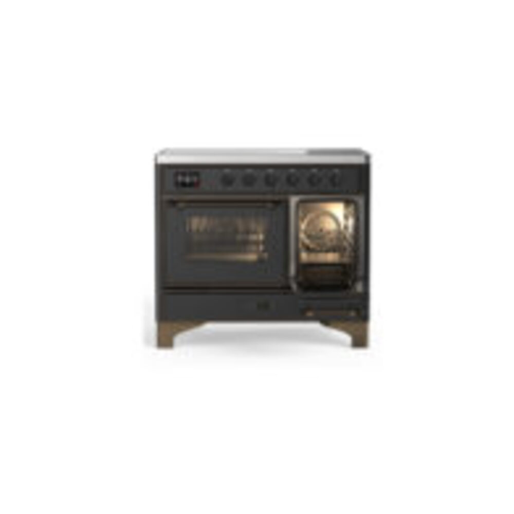 ILVE-UMDIB40NR3MGB-Secondary Oven Open View
