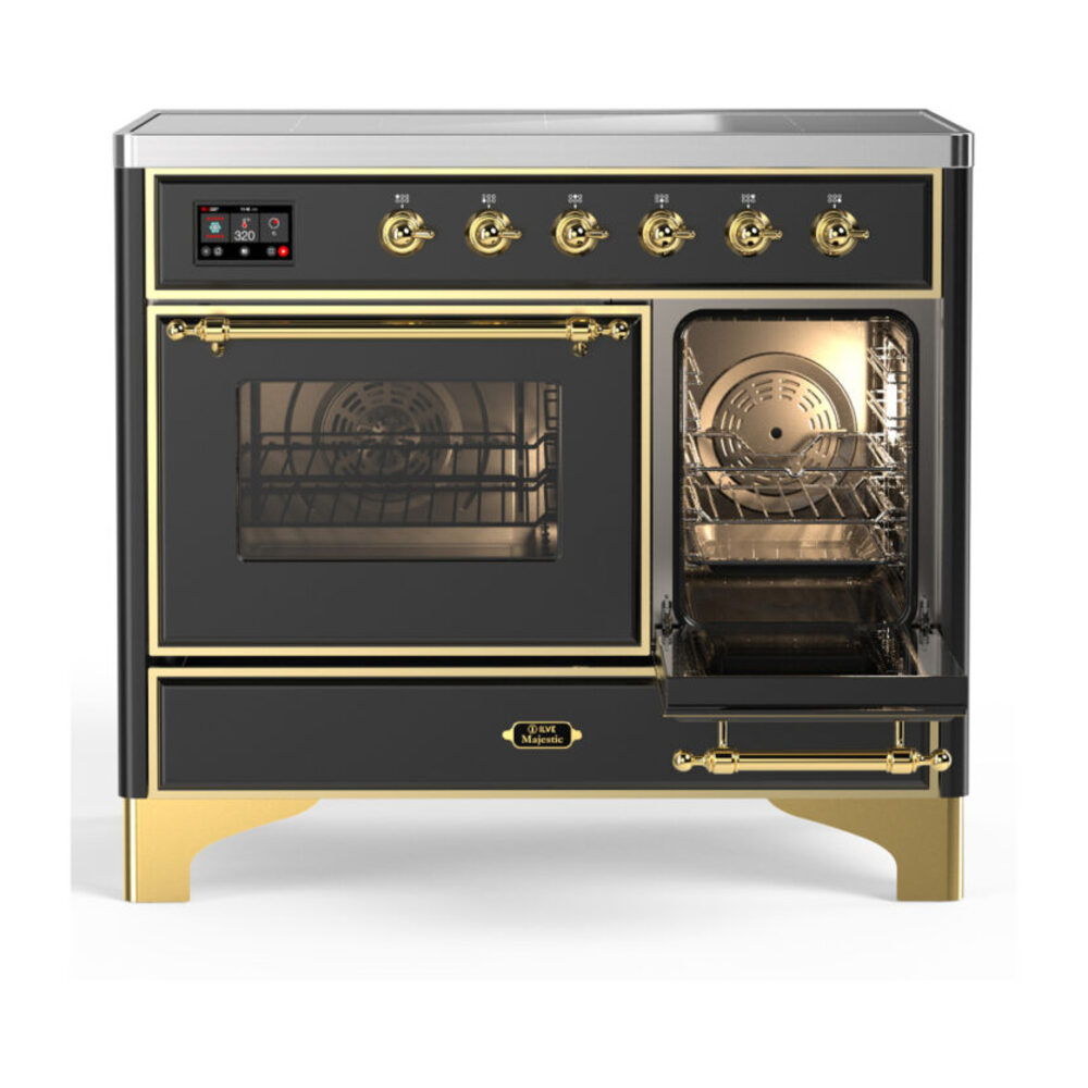 ILVE-UMDIB40NR3MGG-Secondary Oven Open View