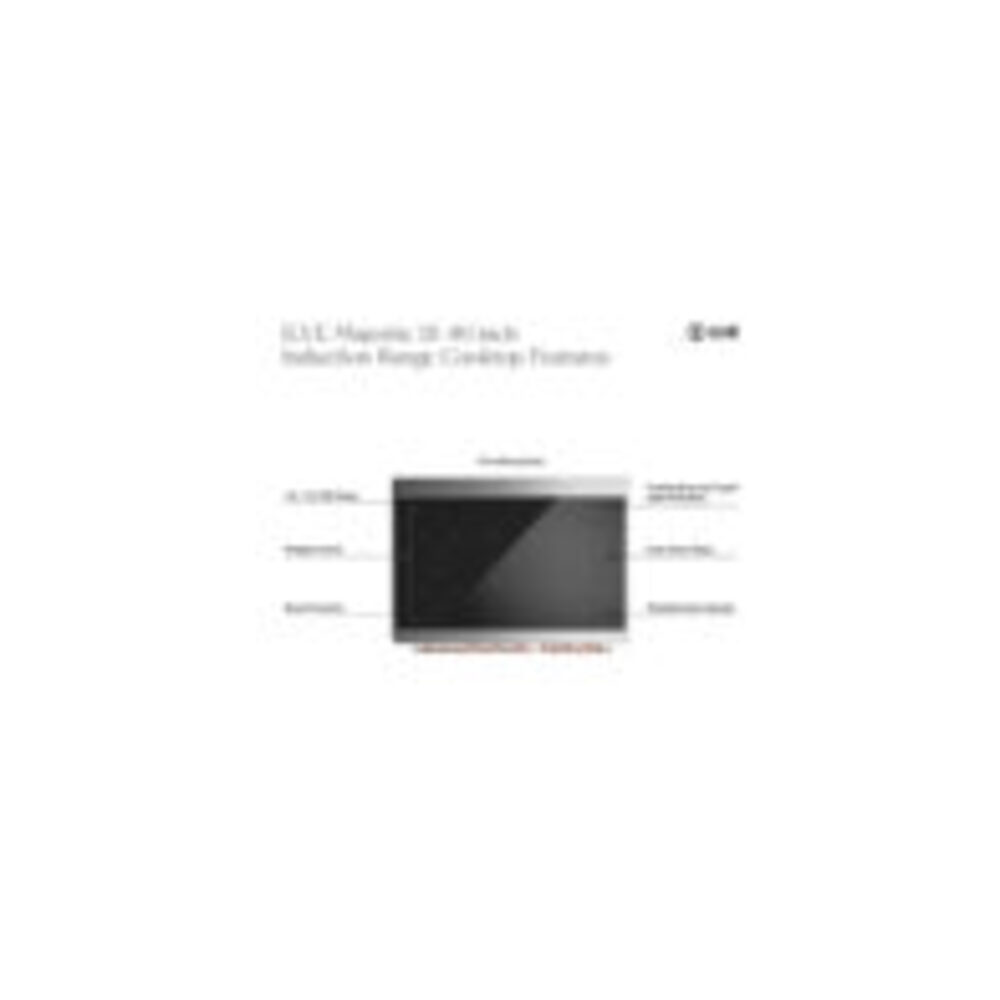 ILVE UMDIB40N Majestic III 40 inch Induction Range with 6 Elements, 3.82 cu. ft. Total Oven Capacity