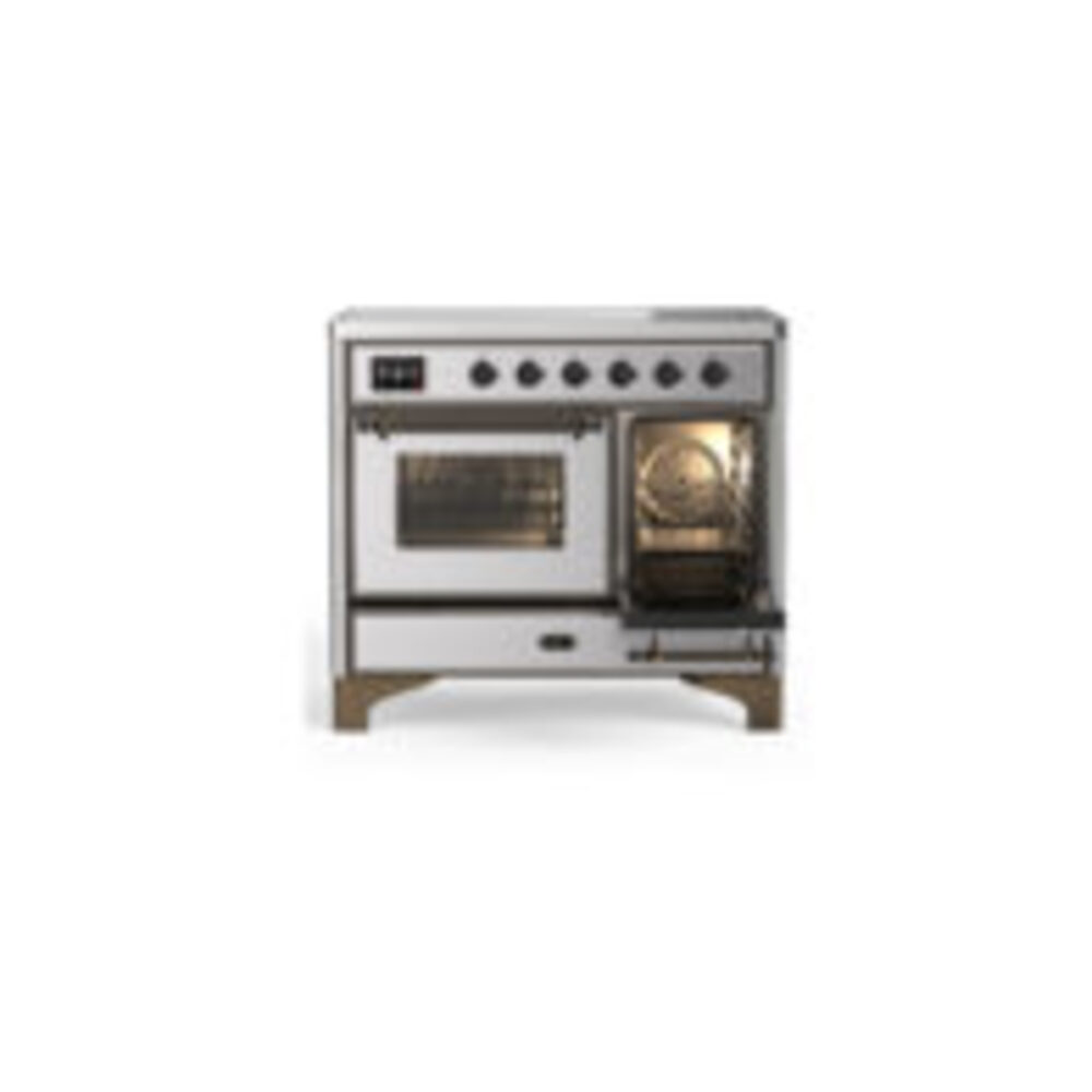 ILVE-UMDIB40NR3SSB-Secondary Oven Open View