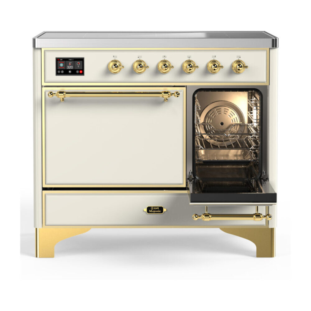 ILVE-UMDIB40QNR3AWG-Secondary Oven Open View