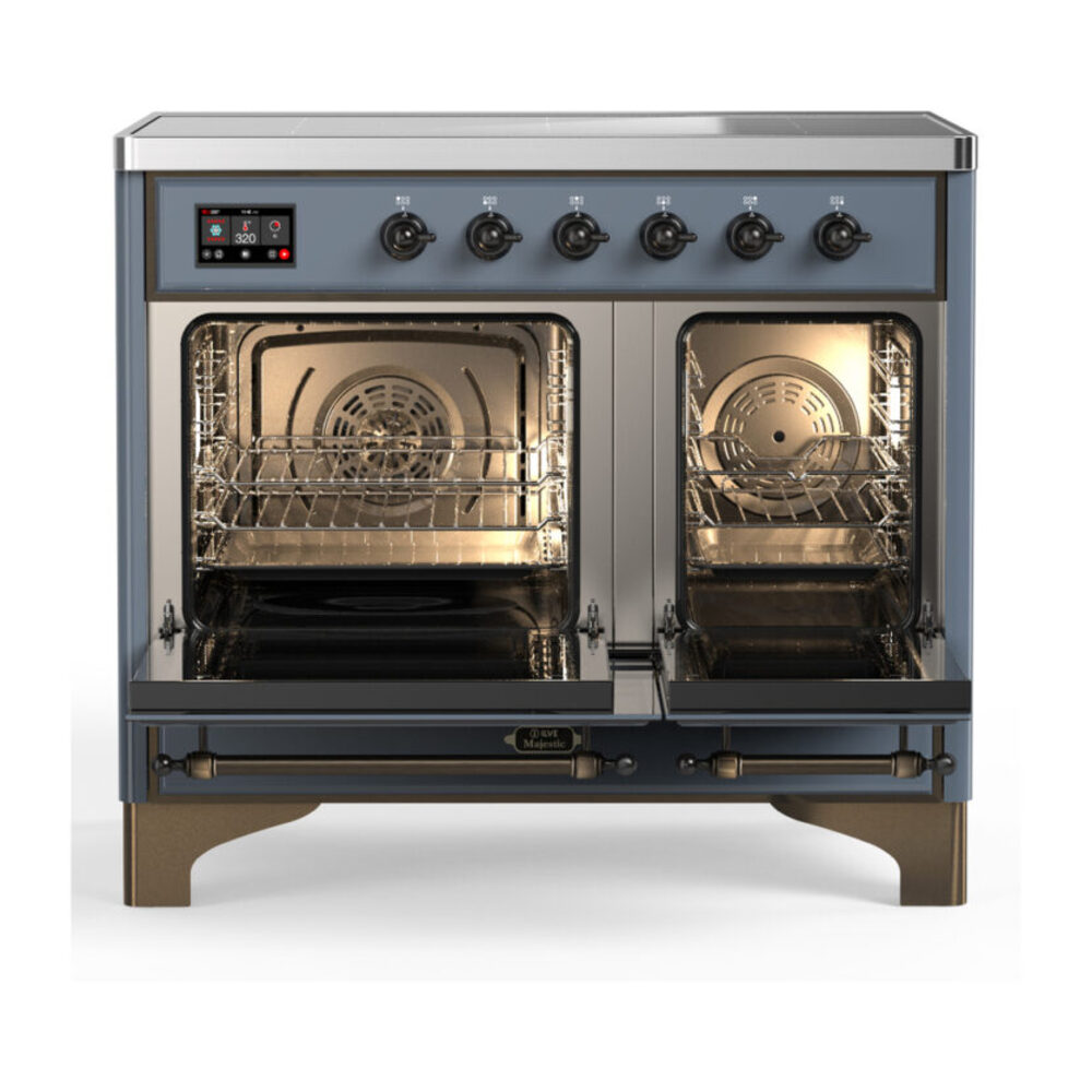 ILVE-UMDIB40QNR3BGB-Double Oven Open View