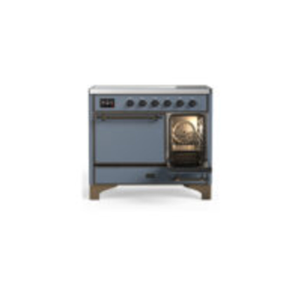 ILVE-UMDIB40QNR3BGB-Secondary Oven Open View